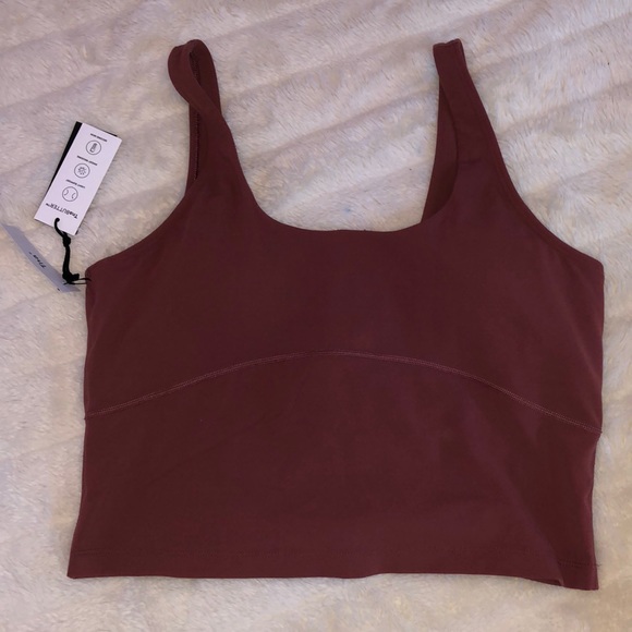 Aritzia Tops - NWT red argil tna butter tank, large